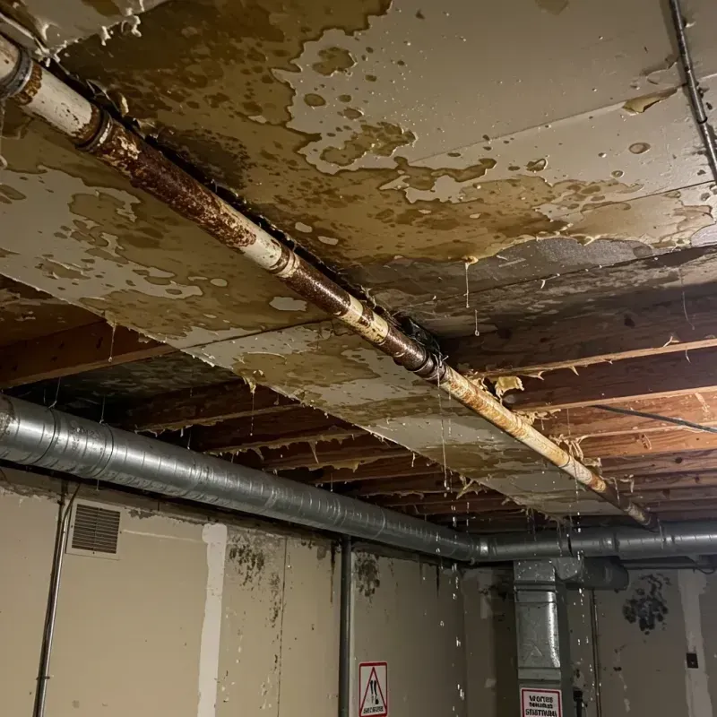 Ceiling Water Damage Repair in DeKalb, IL